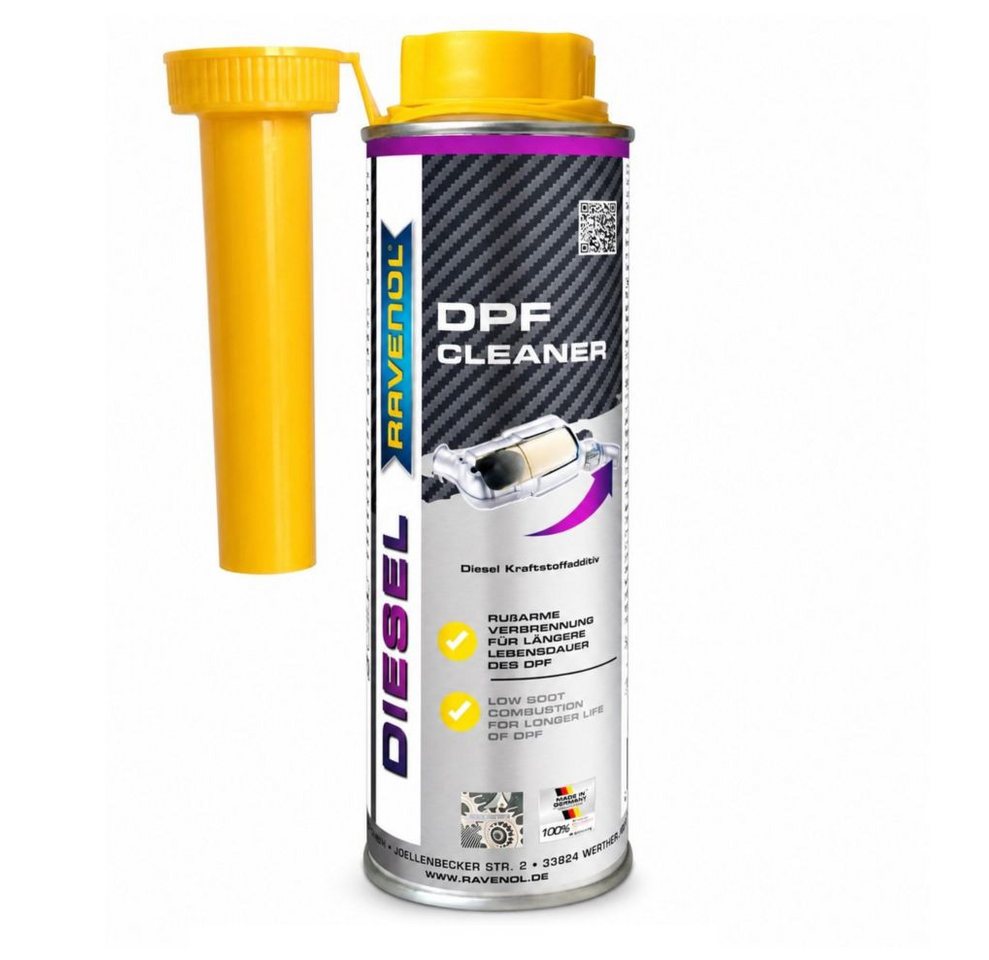 Ravenol Diesel-Additiv DPF Cleaner 300 ml Diesel Additiv DPF Reiniger für Partikelfilter, 0,3 l, DPF Reiniger 300 ml – für Regeneration & Kurzstrecken Bild 3