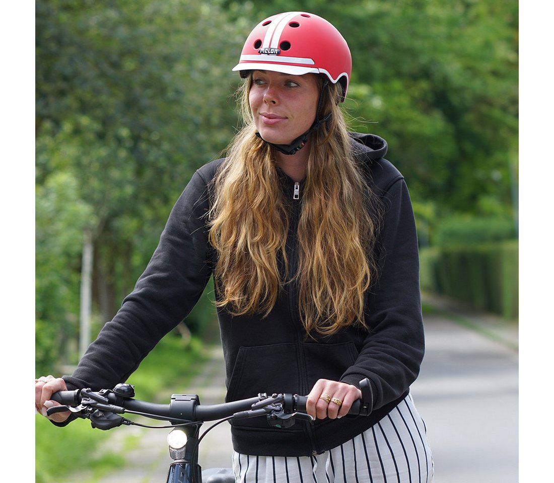 Melon Fahrradhelm E-Series GT mit Vorder- und Rücklicht, super leicht, Magnetverschluss, größenverstellbar, mehr als 50 Designs Bild 5