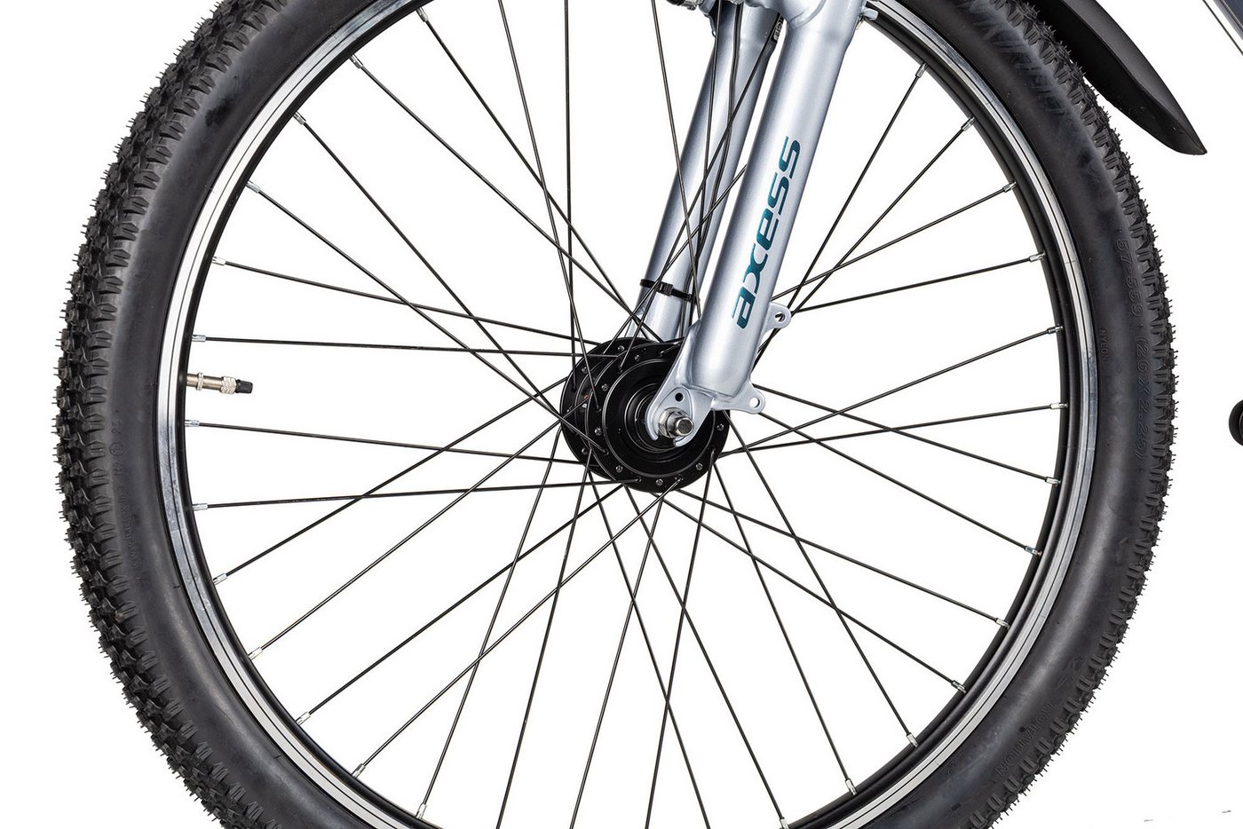 Axess Kinderfahrrad Axess Adventure 26, 21 Gang, Kettenschaltung, Shimano Tourney Schaltung schwarz/grau Bild 2