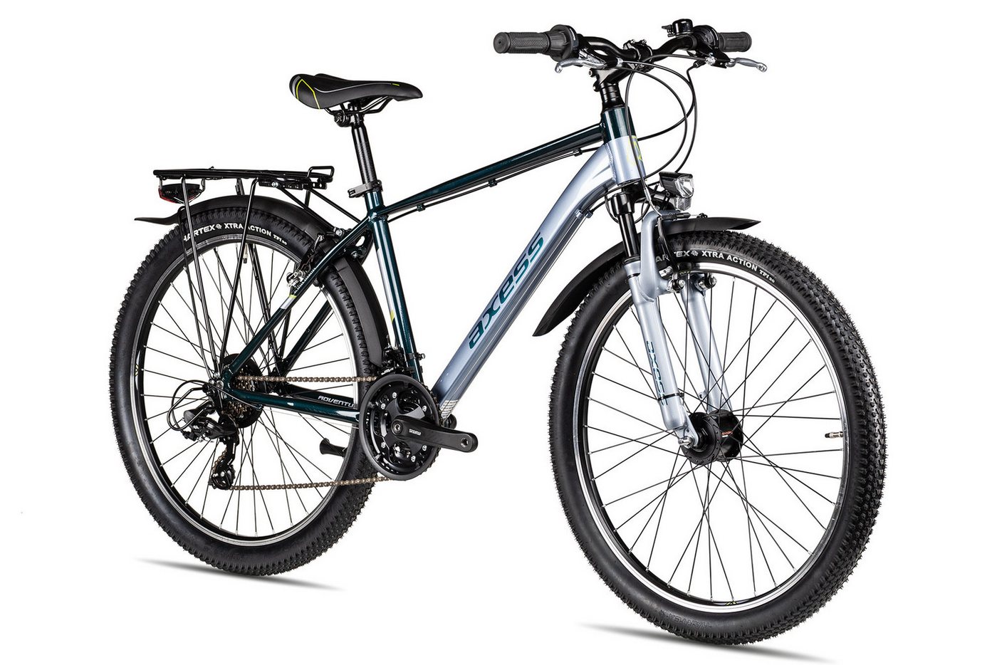 Axess Kinderfahrrad Axess Adventure 26, 21 Gang, Kettenschaltung, Shimano Tourney Schaltung schwarz/grau Bild 5
