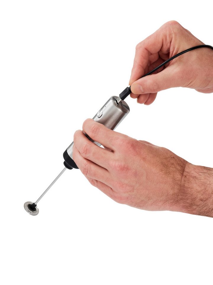 AdHoc Milchaufschäumer oder Saucenschäumer Moro, USB-C-Ladekabel inklusive Bild 4