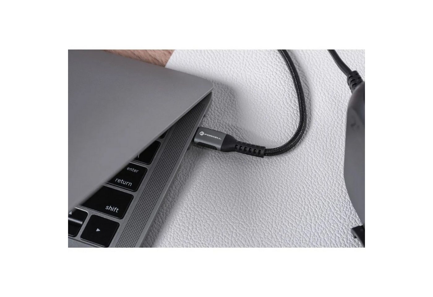 Forcell F-ENERGY C260 Kabel Typ C auf Typ C QC4.0 PD 5A 100W Cafule 3m USB-Kabel Bild 4