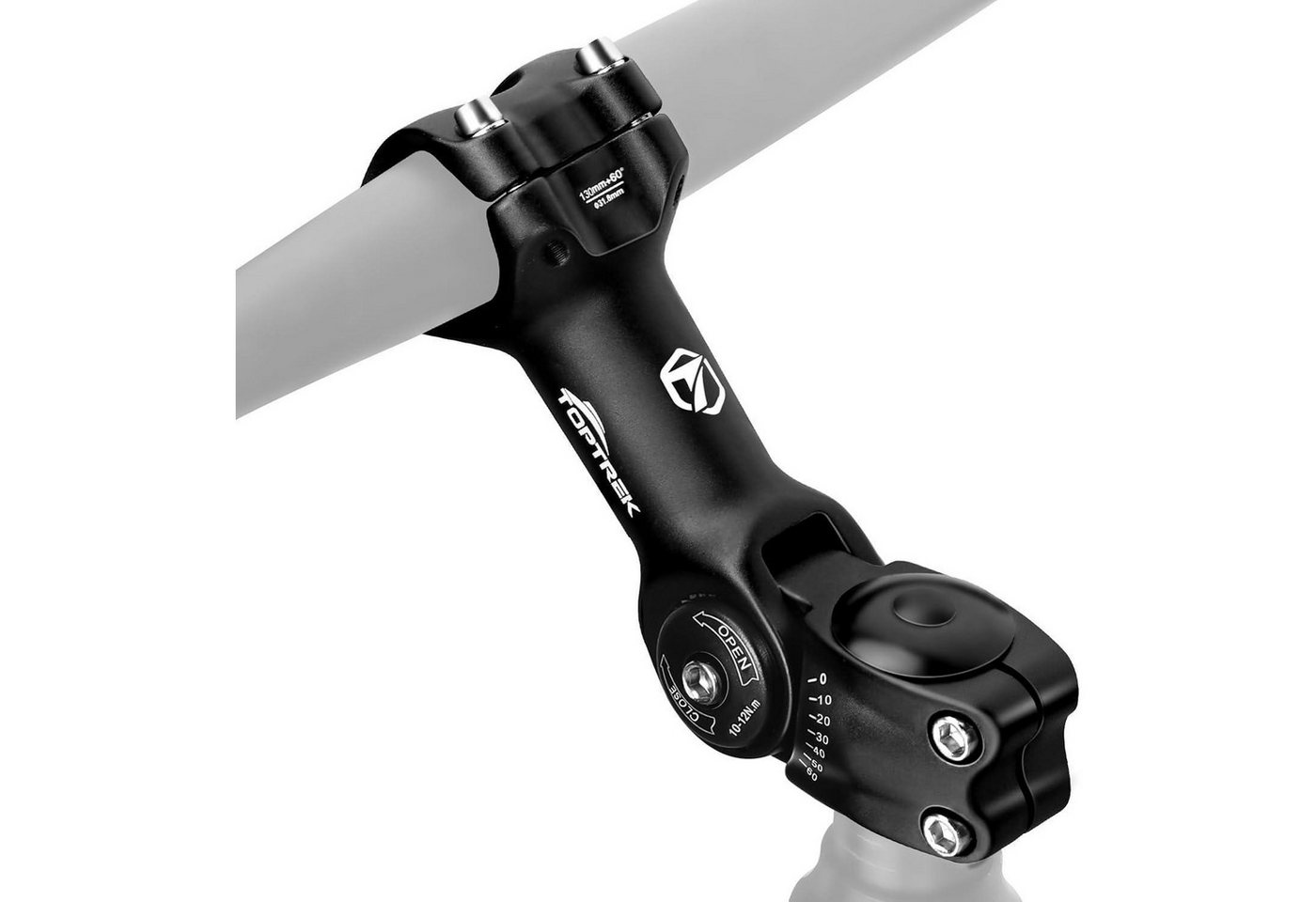 LuxusKollektion Lenkervorbau Lenkervorbau 31,8mm 130mm Aluminium verstellbar MTB 31.8 X 130mm