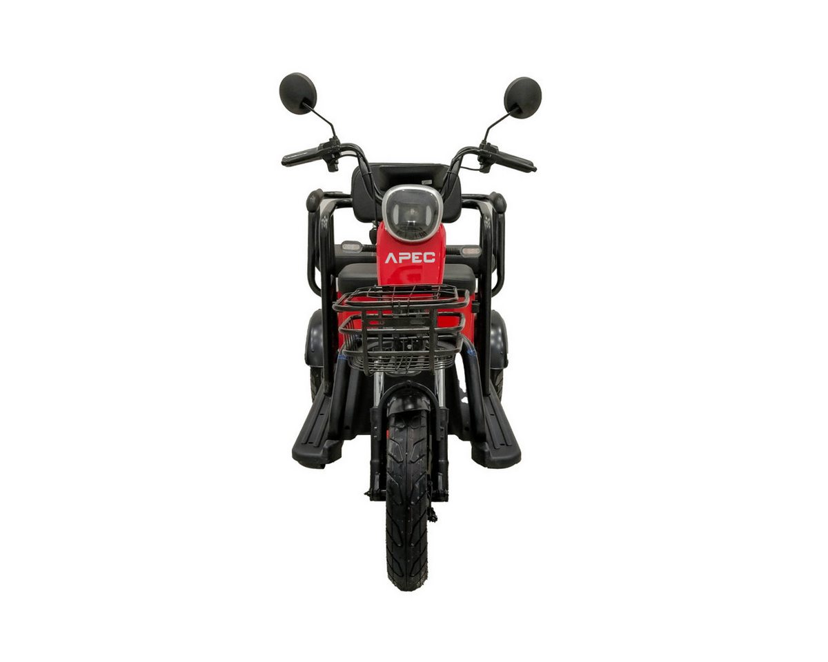 Volta E-Motorroller Elektro-Seniorenmobil Volta Apec APM5 Elektro 3-Rad 2-Sitzer, 1000 W, 25 km/h, ca. 40km Reichweite, 160kg Zuladung, Blei-Gel Akku, LED Licht COC Bild 2