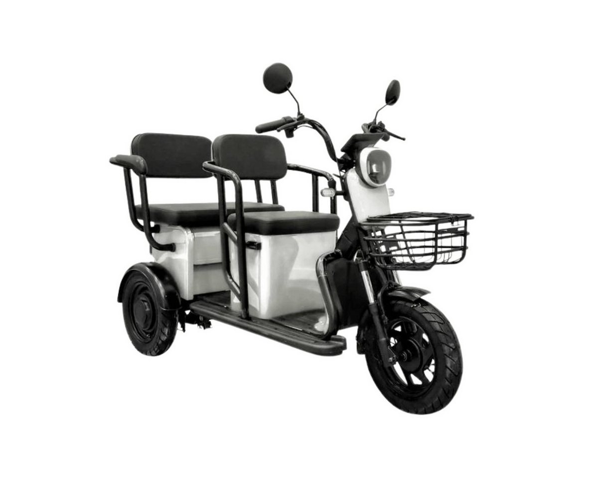 Volta E-Motorroller Elektro-Seniorenmobil Volta Apec APM5 Elektro 3-Rad 2-Sitzer, 1000 W, 25 km/h, ca. 40km Reichweite, 160kg Zuladung, Blei-Gel Akku, LED Licht COC Bild 3