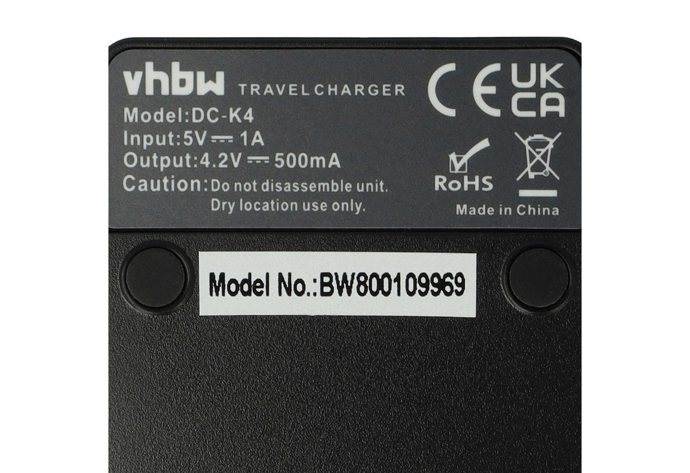 vhbw passend für Samsung DV180F, ES70, ES65, ES75, ES74, ES73, DV150, ES71, Kamera-Ladegerät Bild 2