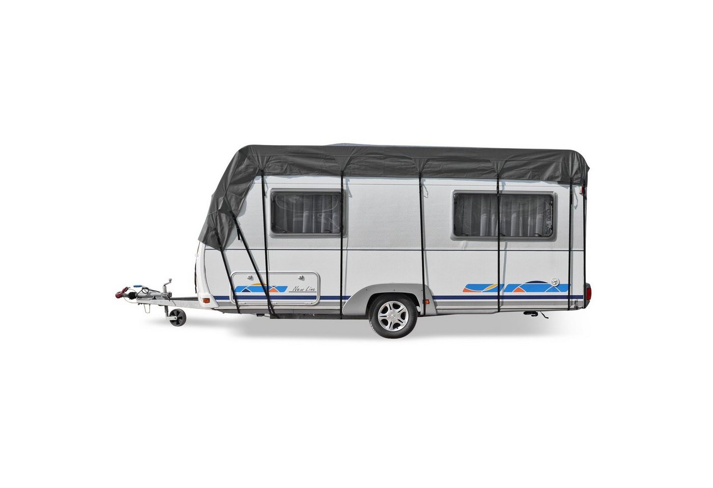 deiwo Wohnmobilschutzhülle Wohnwagen & Wohnmobil Schutzdach 7 x 3 Meter Bild 3