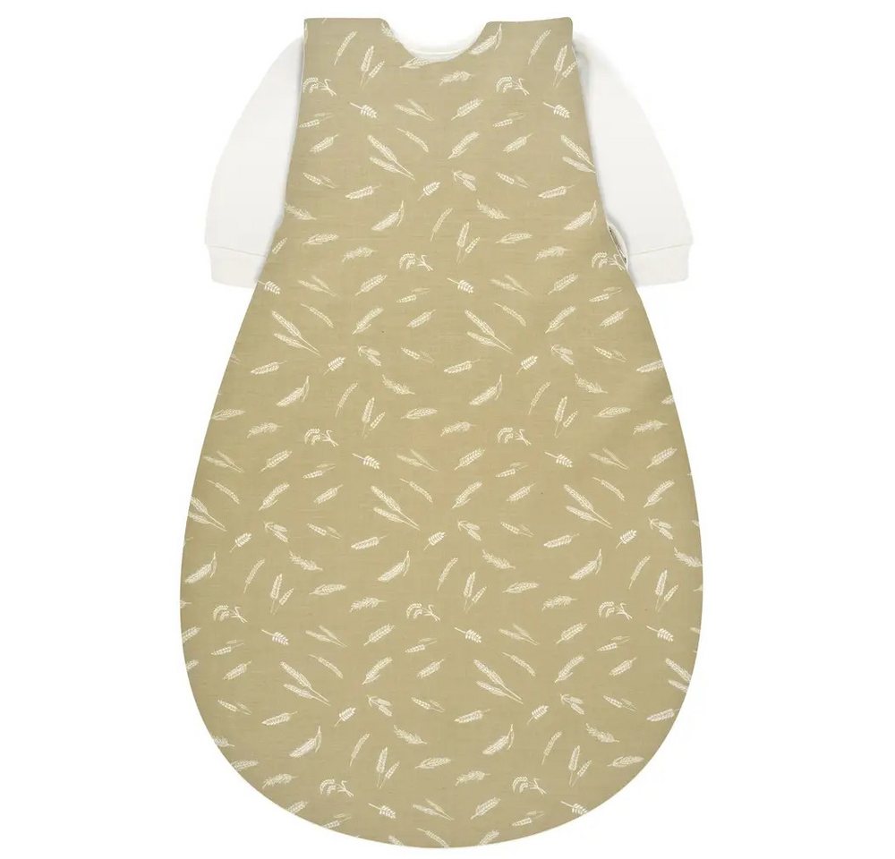 Alvi® Babyschlafsack ALVI Baby-Mäxchen 3tlg. Flachgewebe Earth nature, Gr. 68/74 Bild 4