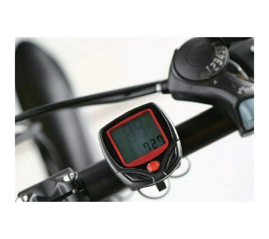 BENSON Fahrradcomputer Fahrradcomputer LCD Kabelgebunden 14 Funktionen Fahrradtacho (1-St., Set), 14 Funktionen, Kabelgebundene Datenübertragung Bild 3