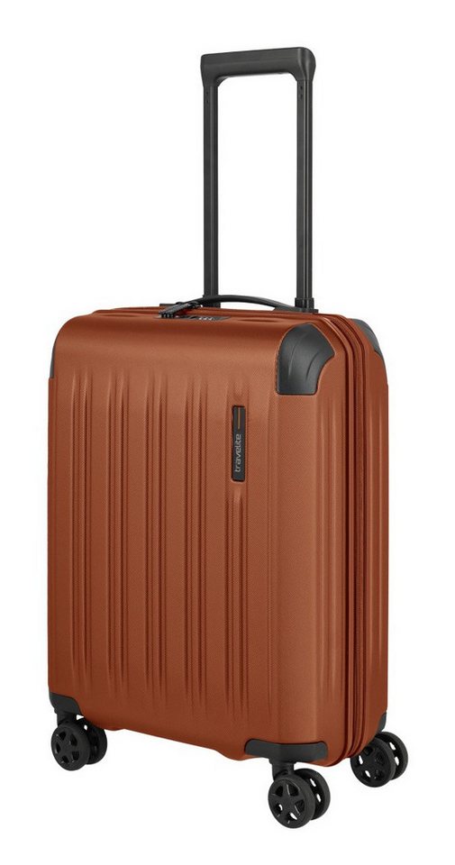 travelite Trolleyset DYNAMIIC S/M/L, verschiedene Farben, 4 Rollen, (Set, 3 tlg., S/M/L), Hartschalen-Koffer ABS Volumenerweiterung bei M/L Bild 4