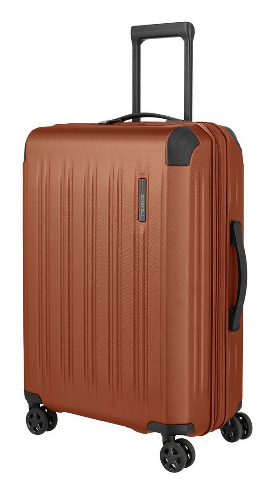 travelite Trolleyset DYNAMIIC S/M/L, verschiedene Farben, 4 Rollen, (Set, 3 tlg., S/M/L), Hartschalen-Koffer ABS Volumenerweiterung bei M/L Bild 5