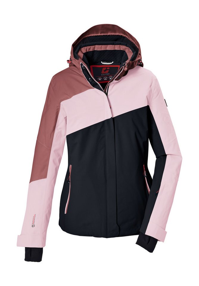 Killtec Skijacke KSW 101 WMN SKI JCKT Wind- und wasserdichte Damenjacke mit Colourblock-Design Bild 4