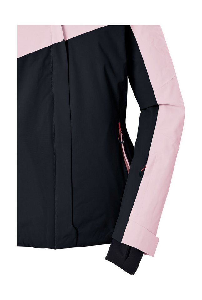 Killtec Skijacke KSW 101 WMN SKI JCKT Wind- und wasserdichte Damenjacke mit Colourblock-Design Bild 5