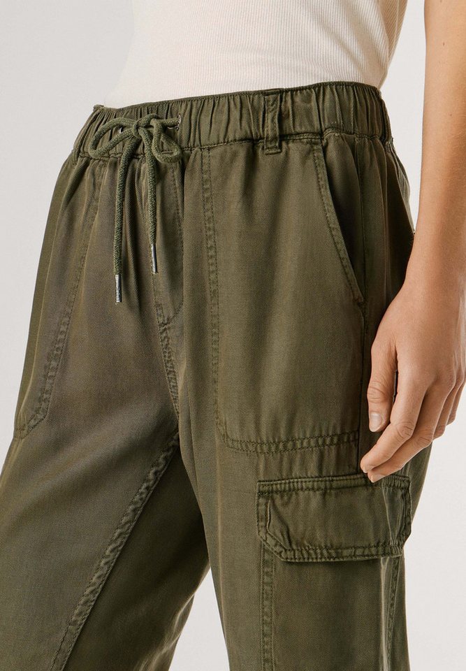 Pepe Jeans Funktionshose trousers MID WAIST SLIM JOGGER NEW CRUSADE Bild 2