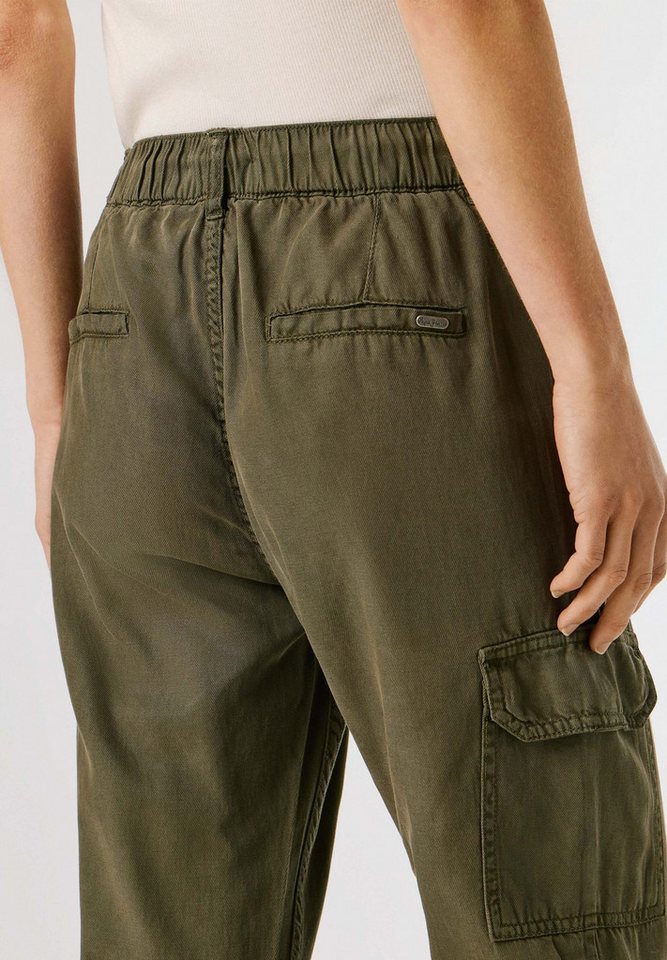 Pepe Jeans Funktionshose trousers MID WAIST SLIM JOGGER NEW CRUSADE Bild 4