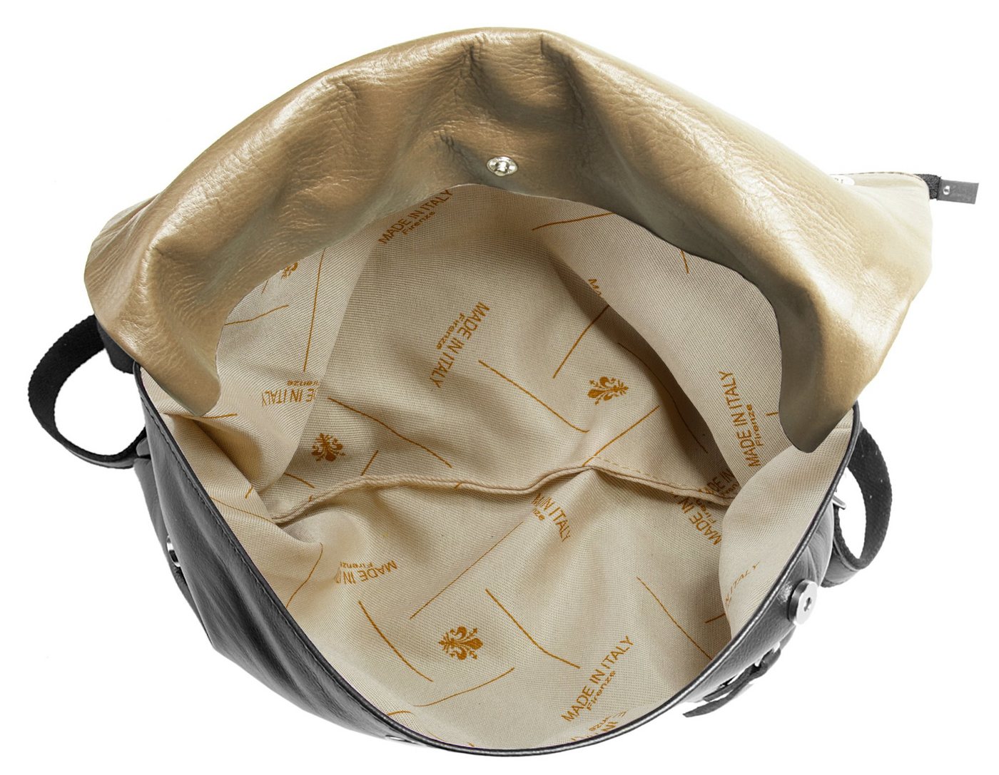 Cluty Cityrucksack CLUTY Damen echt Leder, Made in Italy, echt Leder, Made in Italy Bild 3