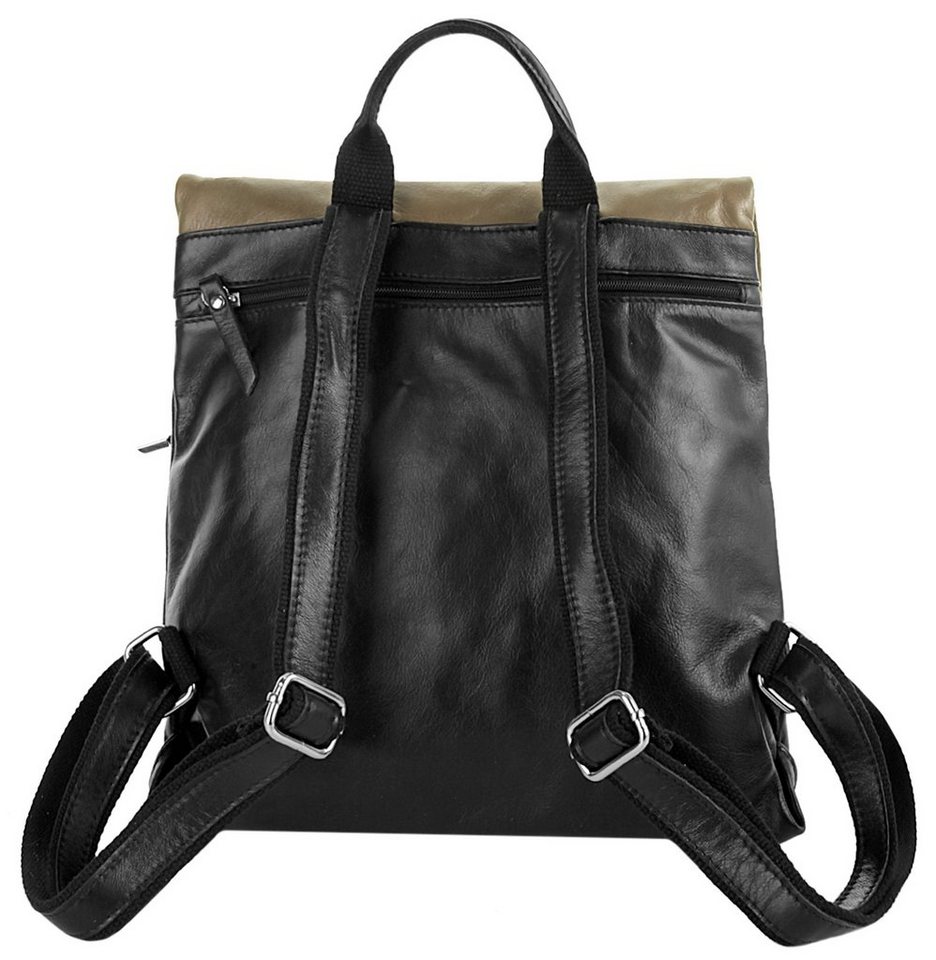 Cluty Cityrucksack CLUTY Damen echt Leder, Made in Italy, echt Leder, Made in Italy Bild 5