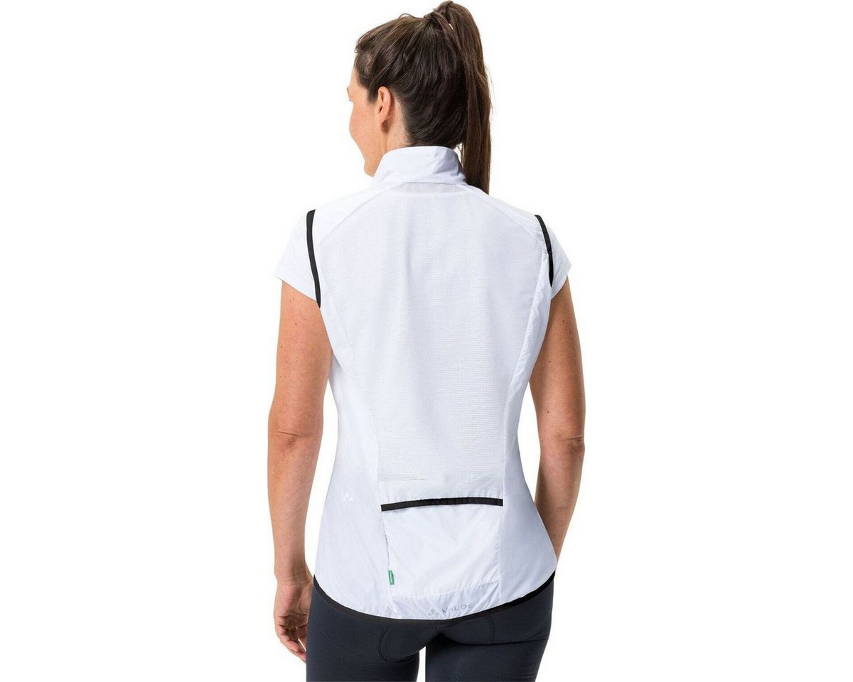 VAUDE Funktionsweste Women's Matera Air Vest Leichte, winddichte Damenweste für Radsport, aus recyceltem Material