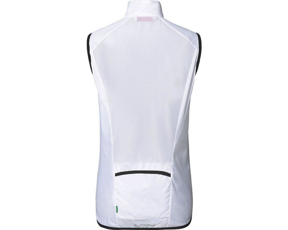 VAUDE Funktionsweste Women's Matera Air Vest Leichte, winddichte Damenweste für Radsport, aus recyceltem Material Bild 3