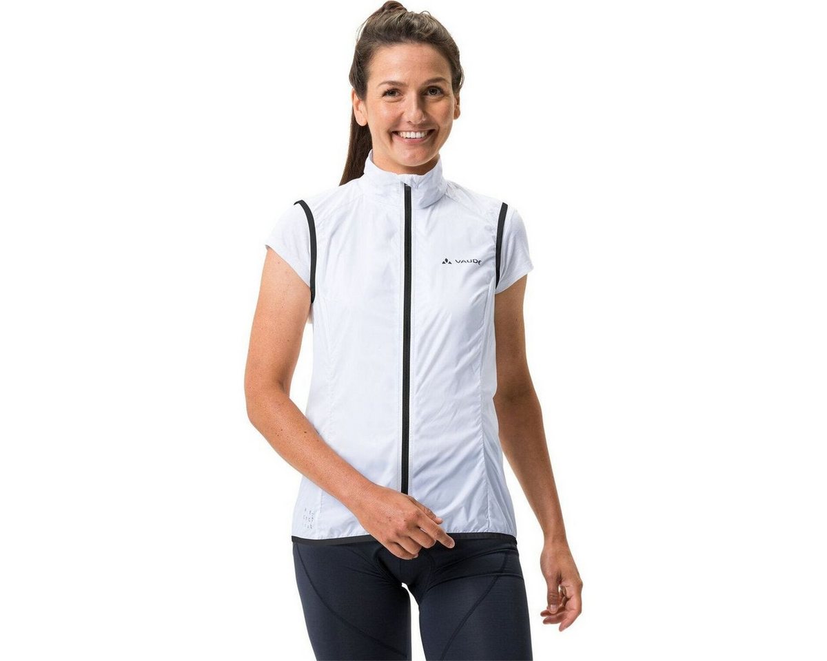 VAUDE Funktionsweste Women's Matera Air Vest Leichte, winddichte Damenweste für Radsport, aus recyceltem Material Bild 4