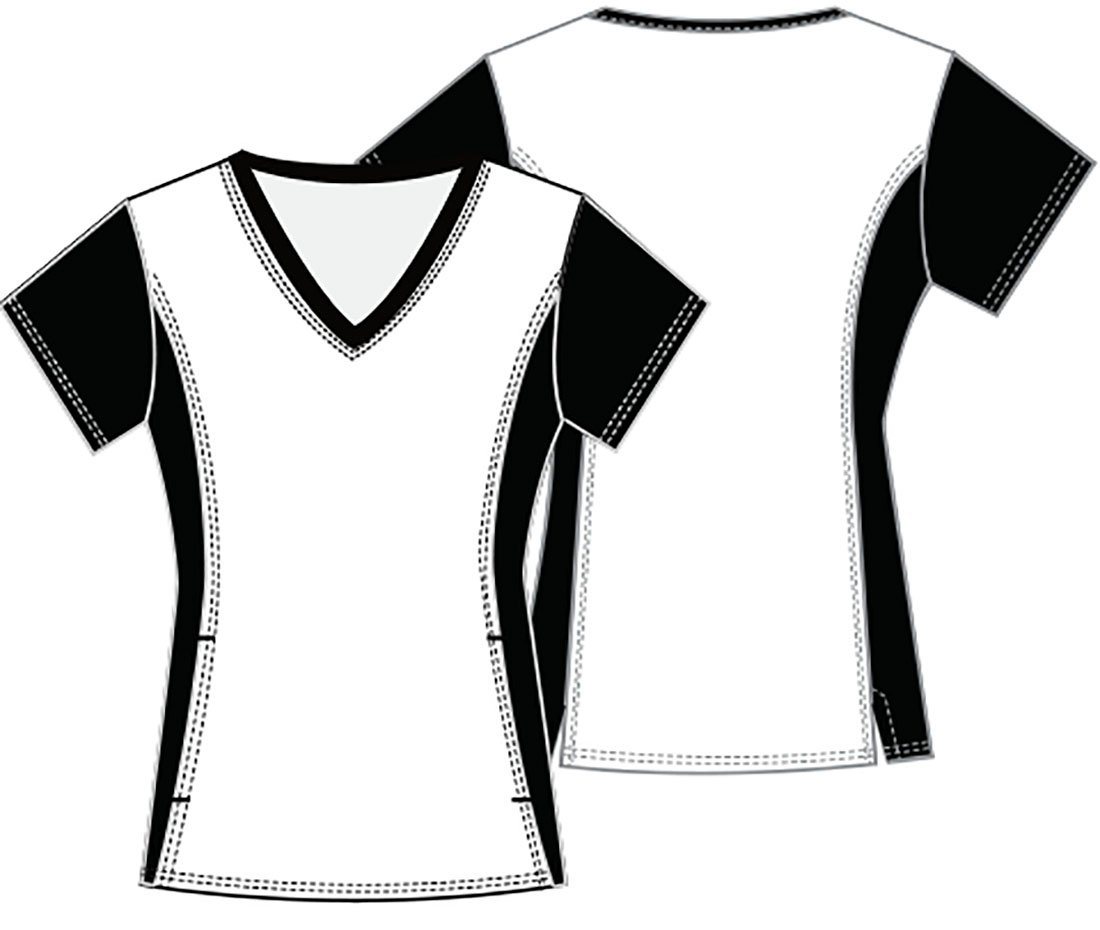 Cherokee Funktionsbluse Bunt bedruckter Damen Kasack "Nuts for Nuts A&B Hörnchen" Kasack mit Motiv Bild 4