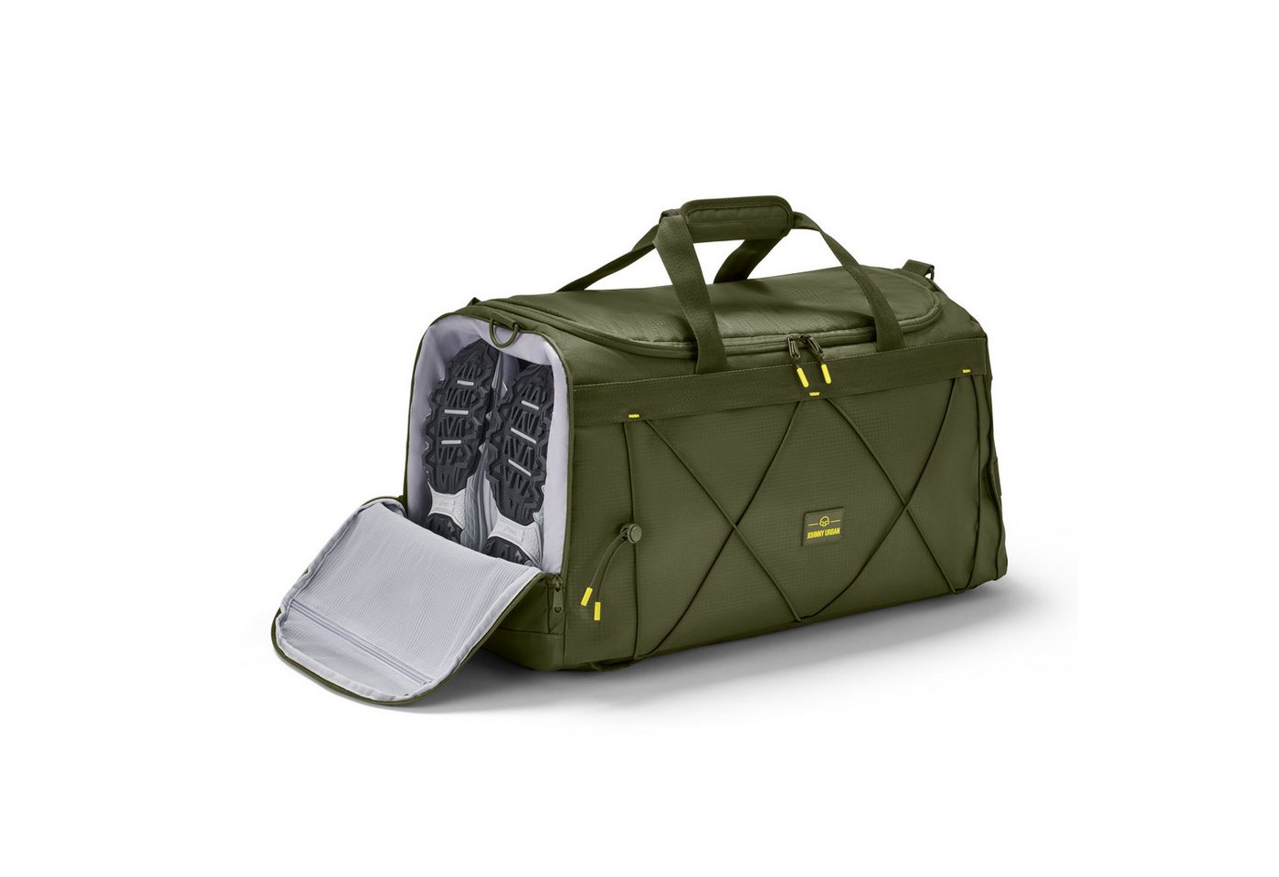 Johnny Urban Weekender Shawn Large 2-in-1 Sporttasche und Rucksack für (1-tlg), Reisetasche mit Rucksackfunktion, Separates Schuhfach, Wasserabweisend Bild 4