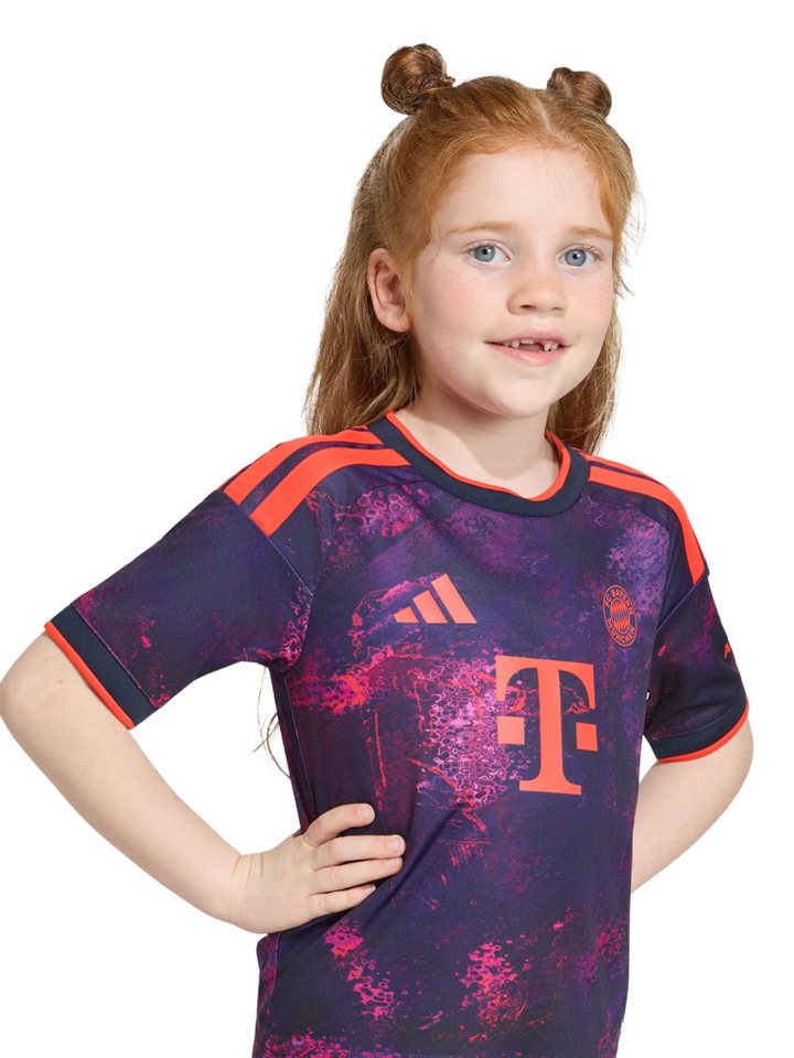 adidas Performance Fußballtrikot FC Bayern München I Mini Kit Trikot Champions League 26-27 I Kinder