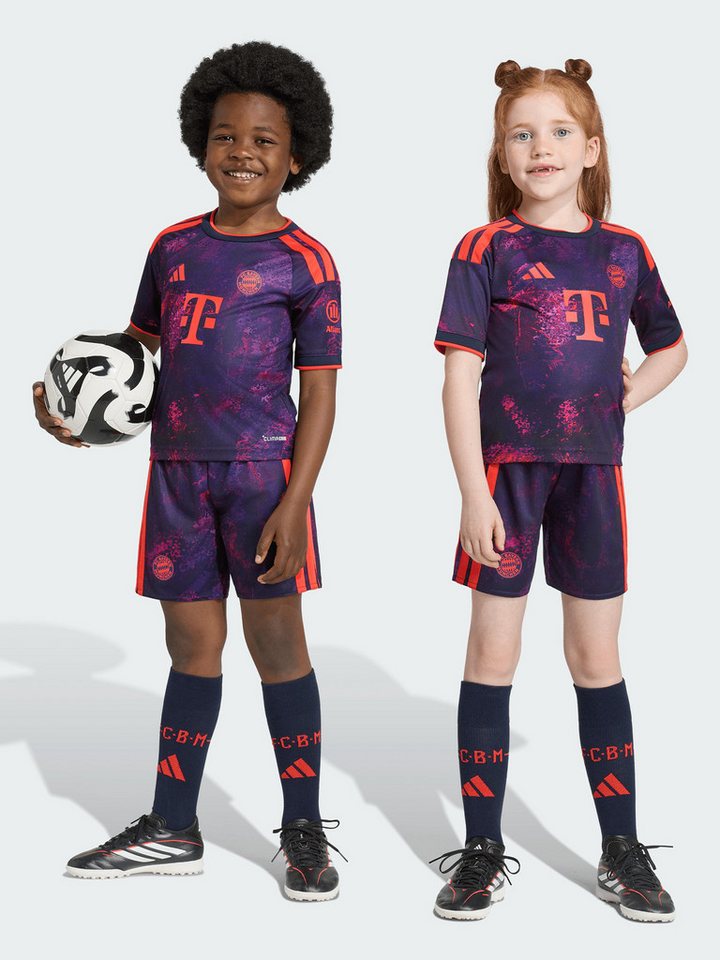 adidas Performance Fußballtrikot FC Bayern München I Mini Kit Trikot Champions League 26-27 I Kinder Bild 3