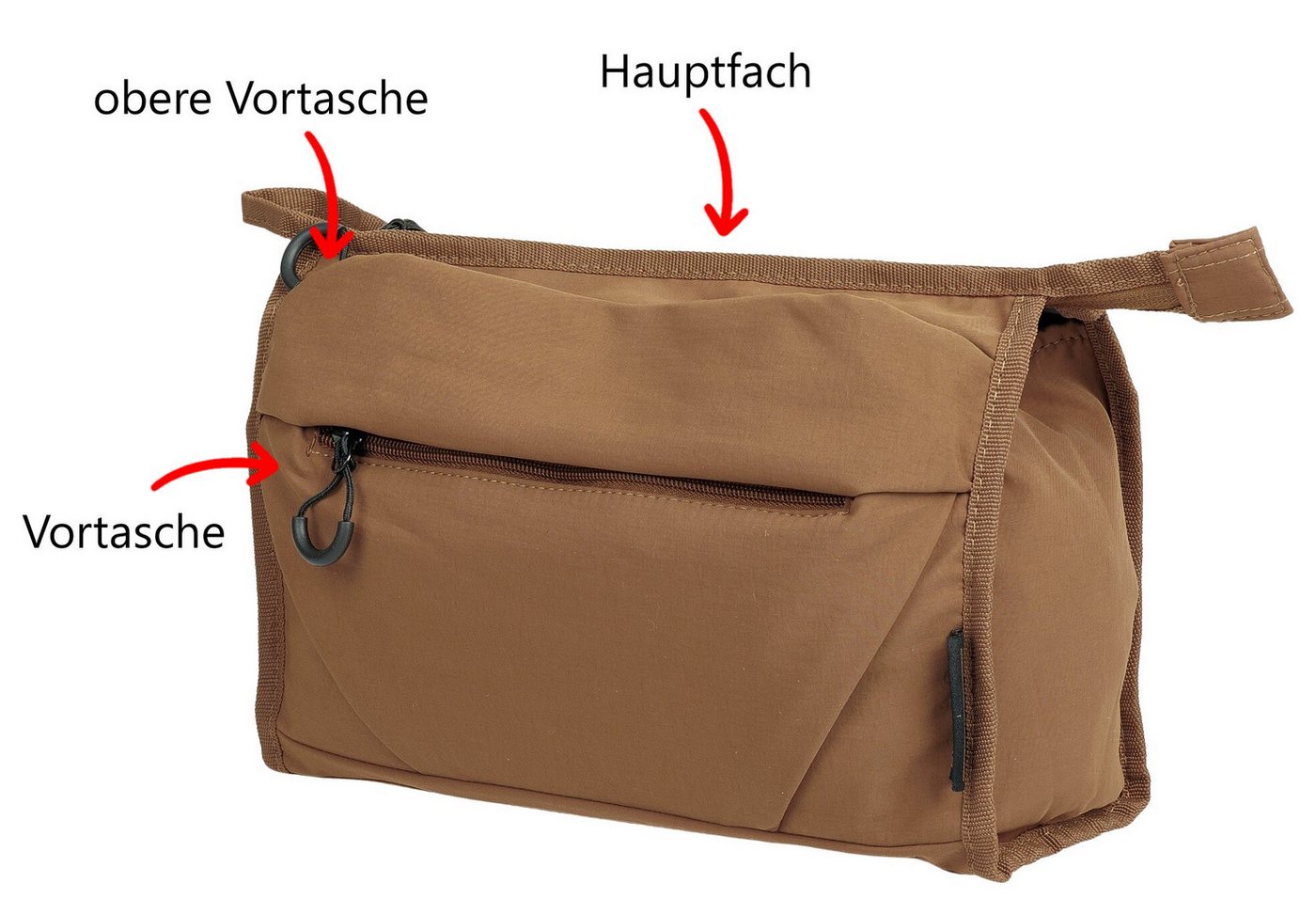 ELEPHANT Kulturbeutel Kulturtasche Porto groß Kosmetiktasche, Washbag Reise Gepäck Beautycase Tasche Kosmetikbeutel 3730 +b Bild 2