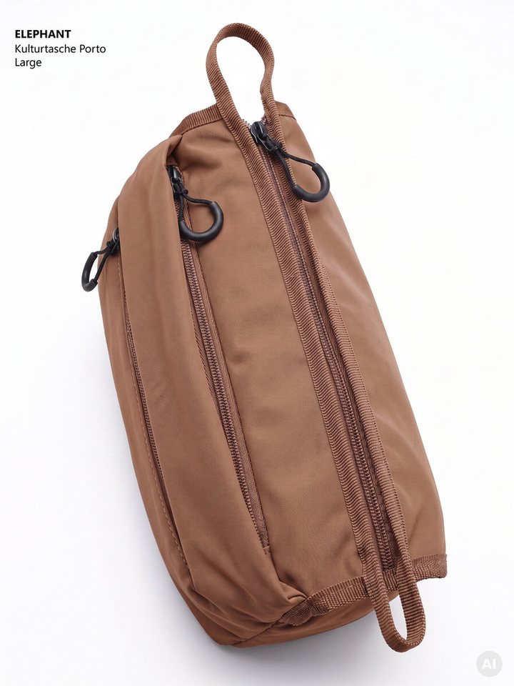 ELEPHANT Kulturbeutel Kulturtasche Porto groß Kosmetiktasche, Washbag Reise Gepäck Beautycase Tasche Kosmetikbeutel 3730 +b Bild 5
