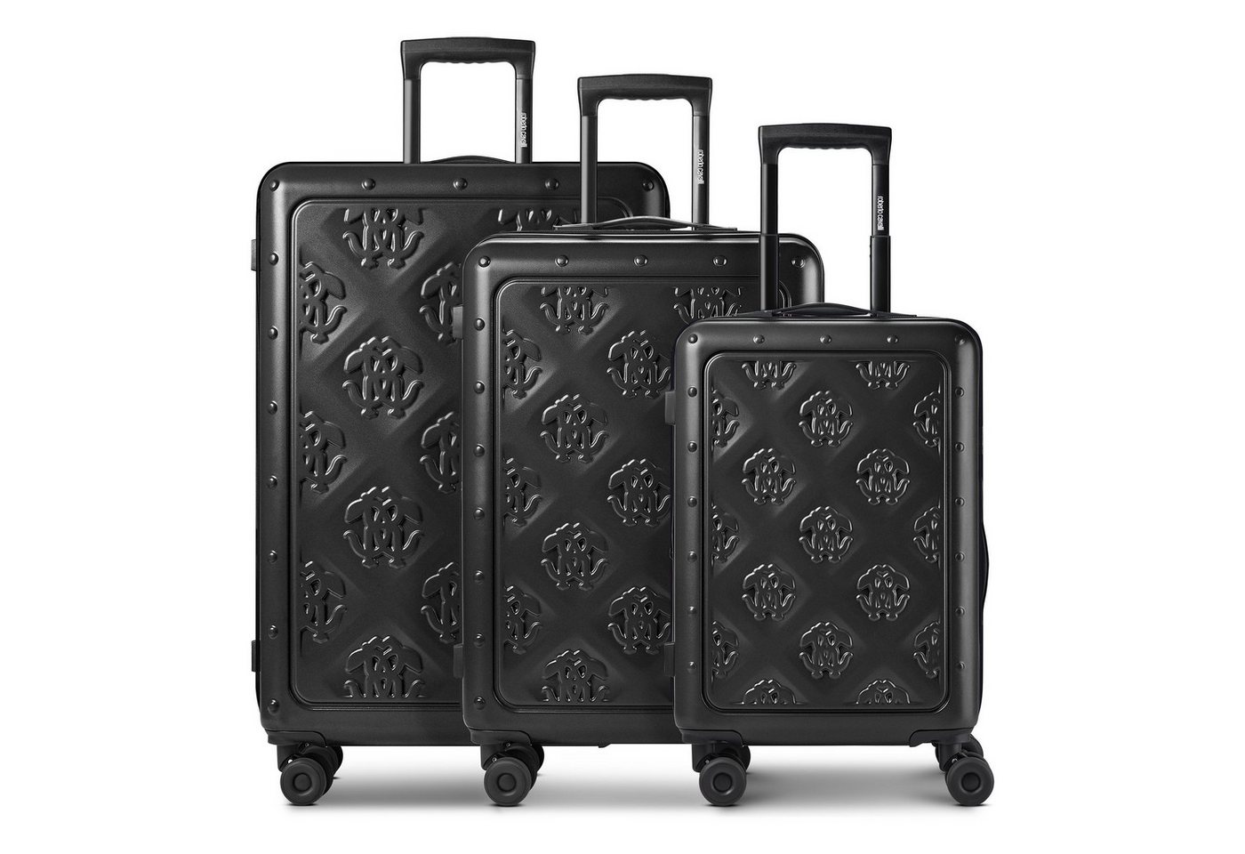 roberto cavalli Trolleyset Florence, 4 Rollen, (3-teilig, 3 tlg), Polyurethan Bild 2