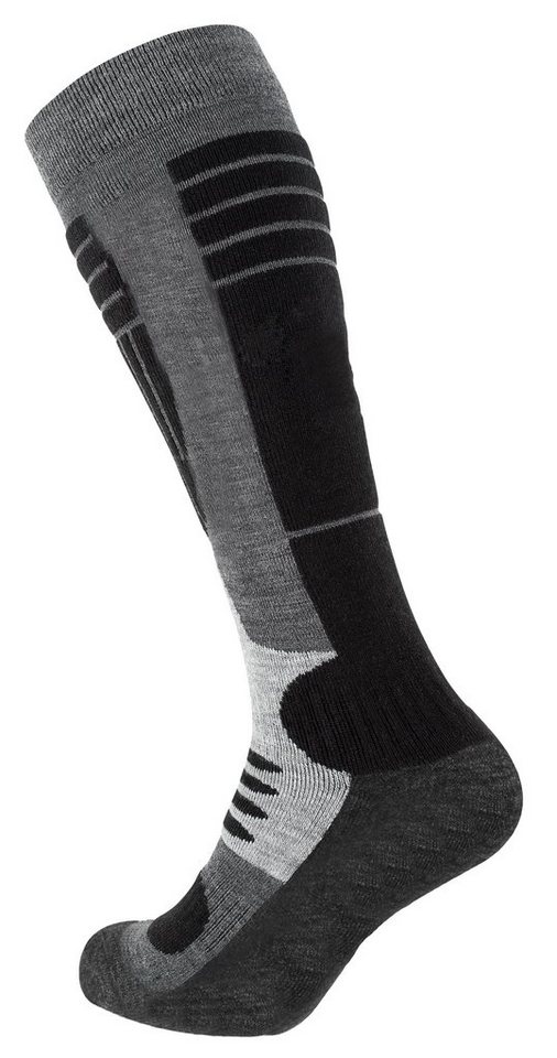 Cotton Prime® Skisocken Wintersport Kniestrümpfe (2-Paar) mit Spezialpolsterung und Stabilisierende Dehnungszonen Bild 2