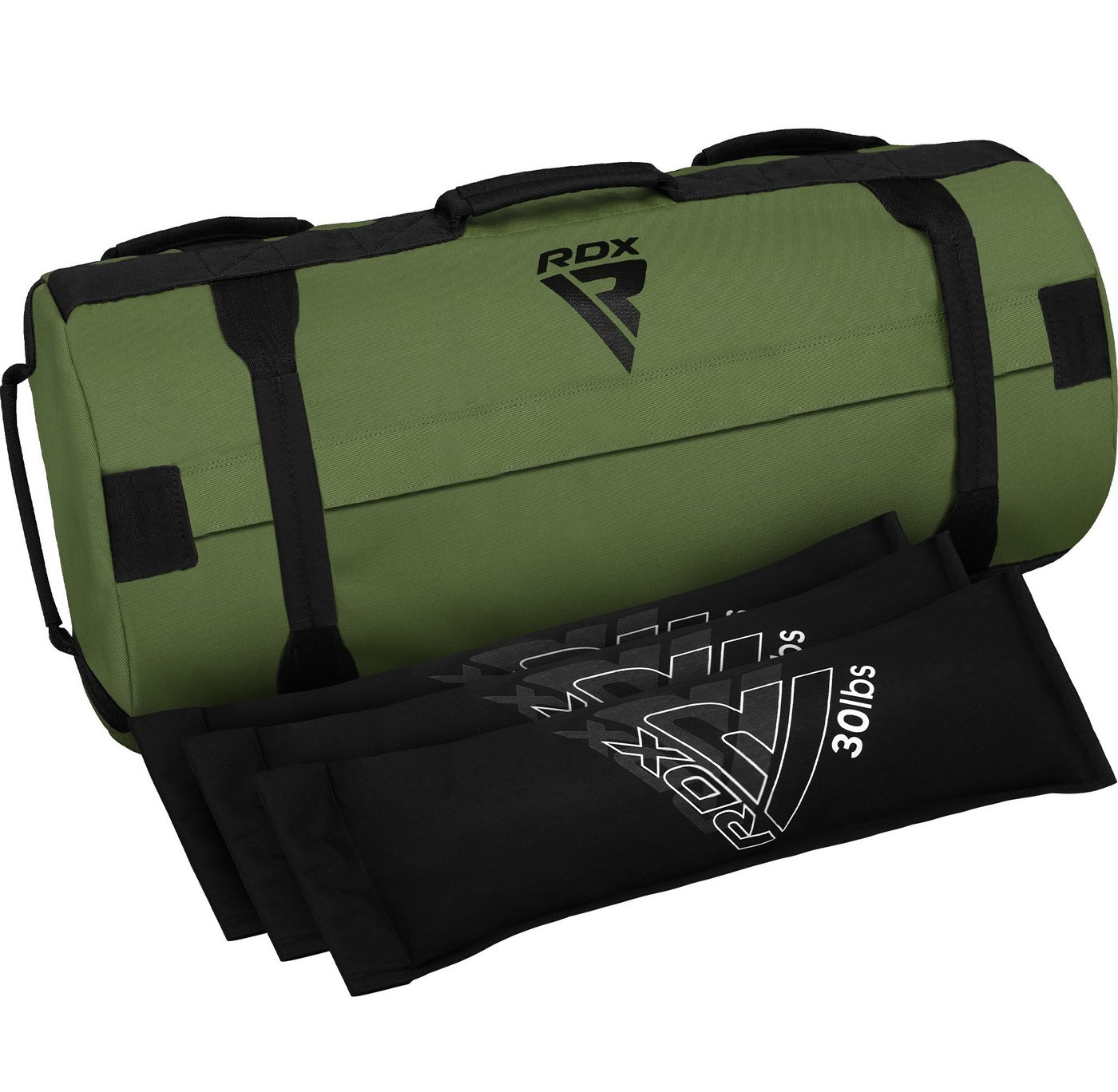 RDX Sports Gymbag RDX Sandbag Power Bag für Krafttraining mit Griffen und Reißverschluss Bild 3