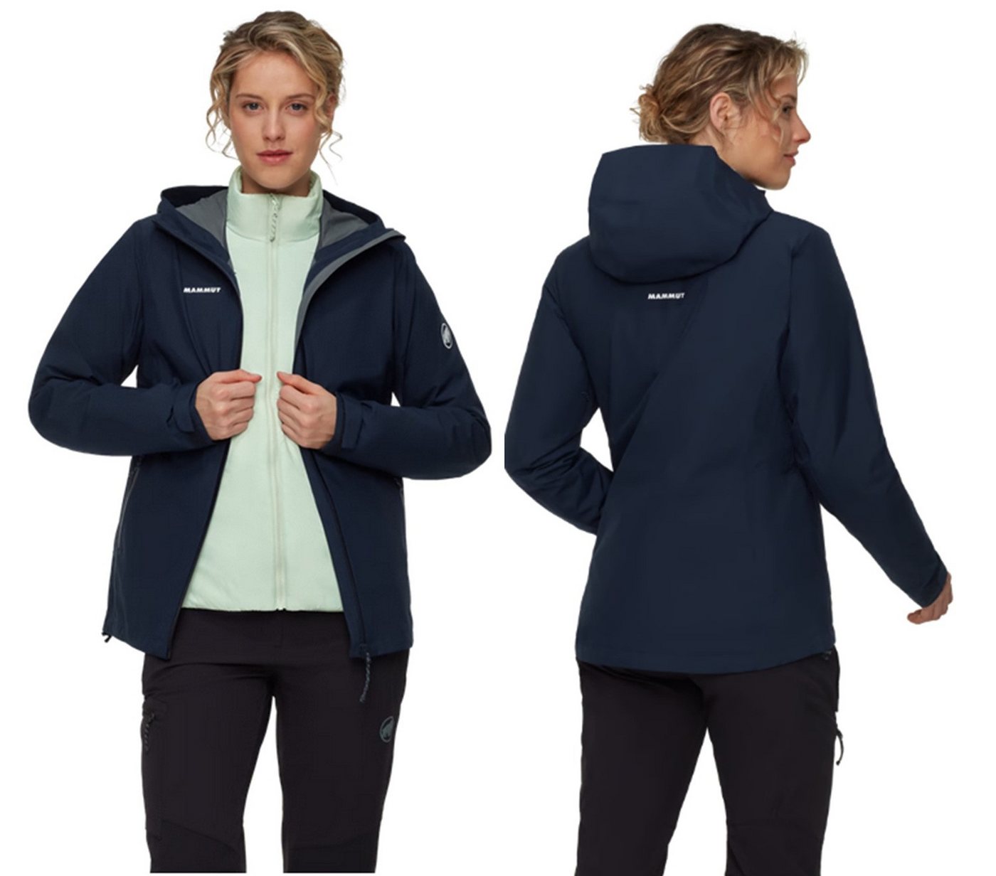 Mammut Outdoorjacke Mammut Alto Light 3 in 1 HS Hooded Jacket Damen Outdoor Wanderjacke