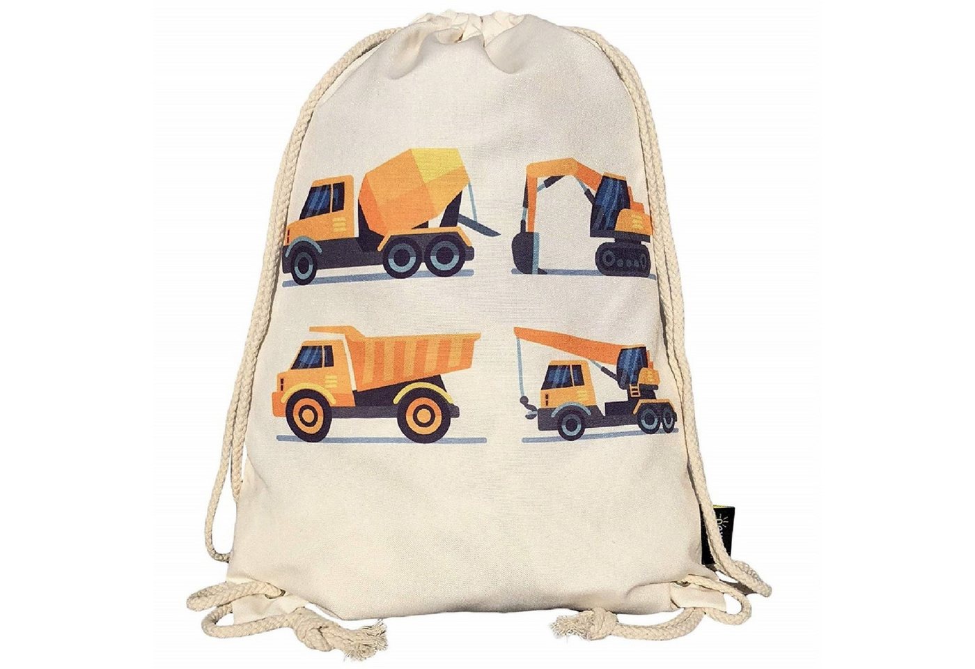 HECKBO Turnbeutel Kinder Turnbeutel 80% Baumwolle verschiedene Motive Bild 5