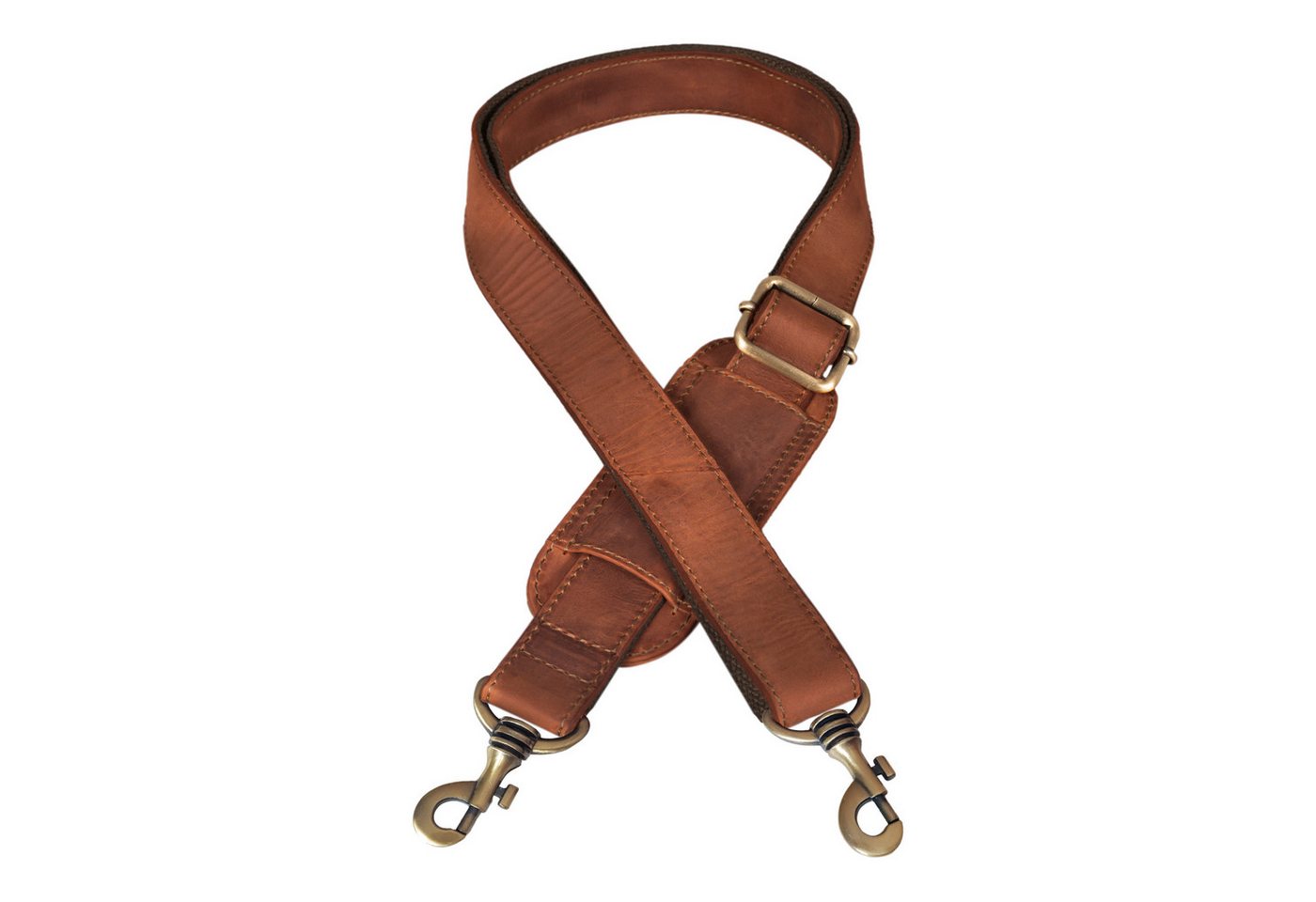 STILORD Schulterriemen "Elli" Wechselgurt Leder mit Schulterpolster Bild 3