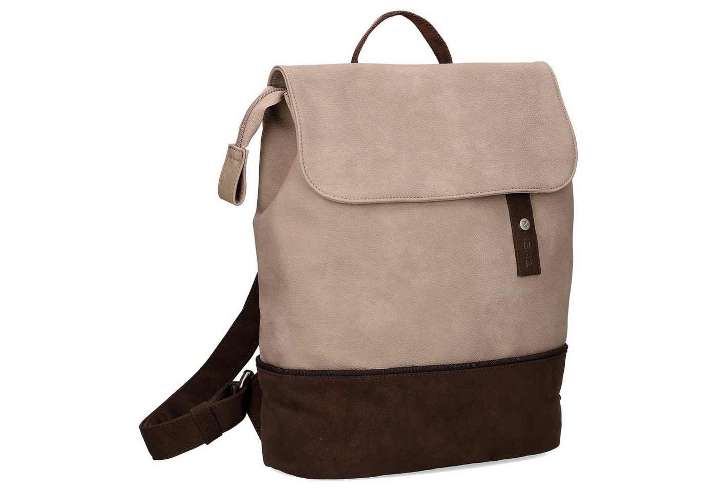 Zwei Rucksack Jana JR13 - Rucksack 35 cm (nubuk-espresso)