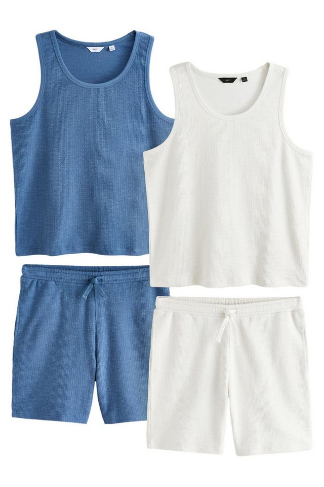 Next Freizeitanzug Set mit Trägertop und Shorts, 2er-Pack (3-tlg) Bild 4