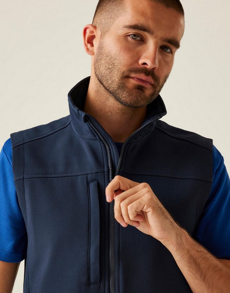 Regatta Professional Funktionsweste Flux Softshell Bodywarmer / Weste Bild 3