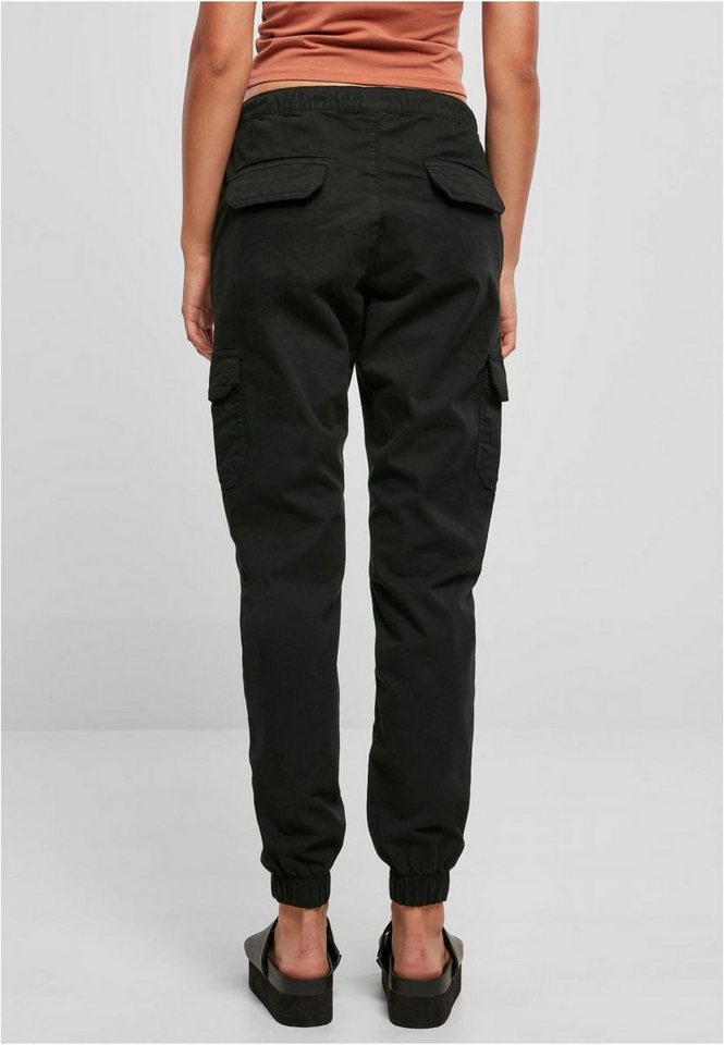 URBAN CLASSICS Funktionshose Ladies High Waist Cargo Jogging Pants