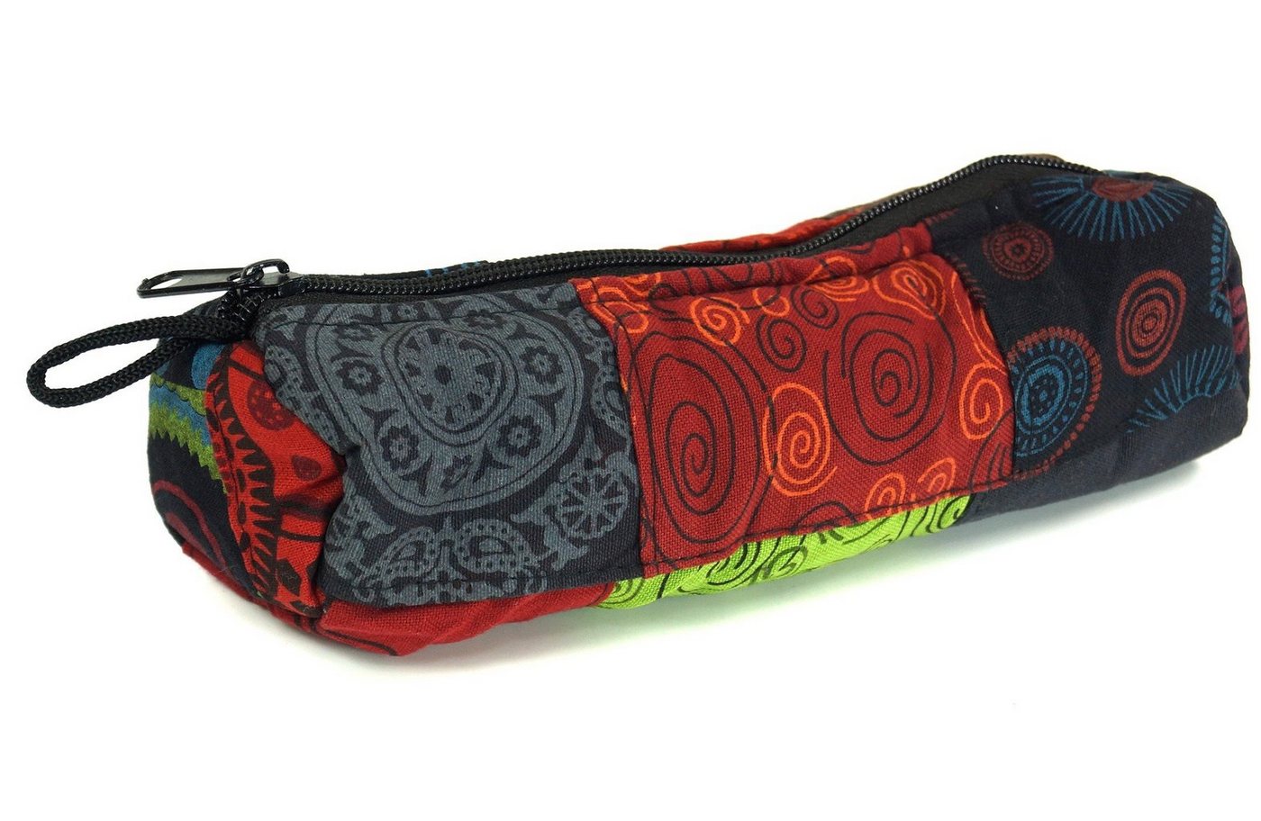 Guru-Shop Aufbewahrungstasche Stifttasche Ethno, Ethno Patchwork Mäppchen