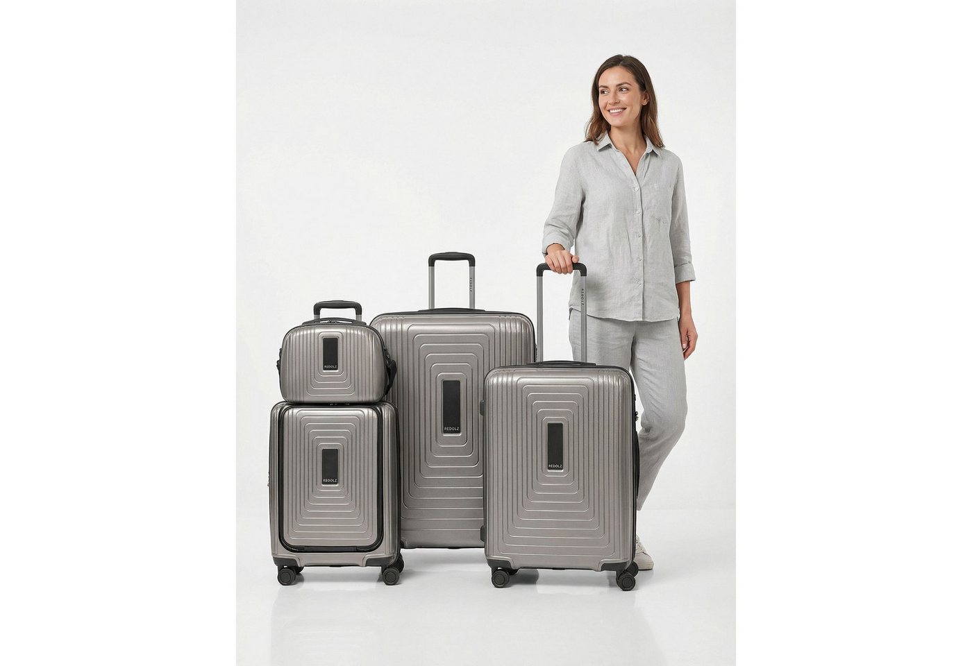 Redolz Trolleyset Essentials 14, 4 Rollen, (4-teilig, 4 tlg), Polypropylen