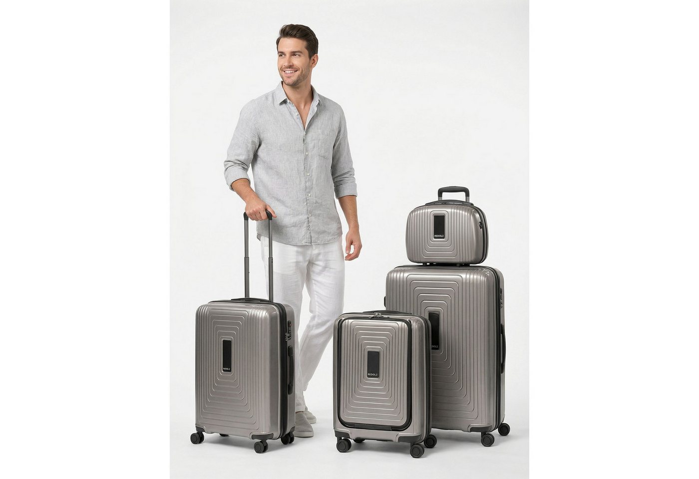 Redolz Trolleyset Essentials 14, 4 Rollen, (4-teilig, 4 tlg), Polypropylen Bild 3