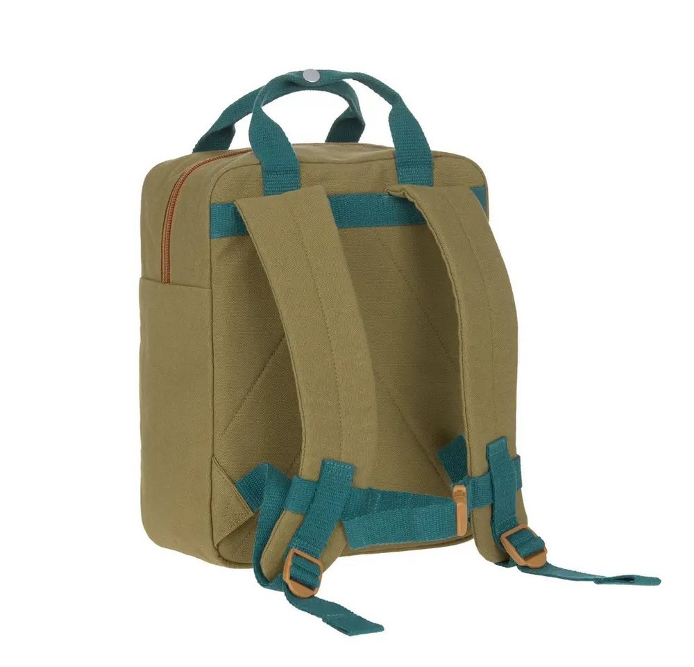 LÄSSIG Kinderrucksack Little One & Me Square Backpack Small olive Bild 3