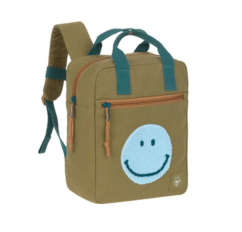 LÄSSIG Kinderrucksack Little One & Me Square Backpack Small olive Bild 4