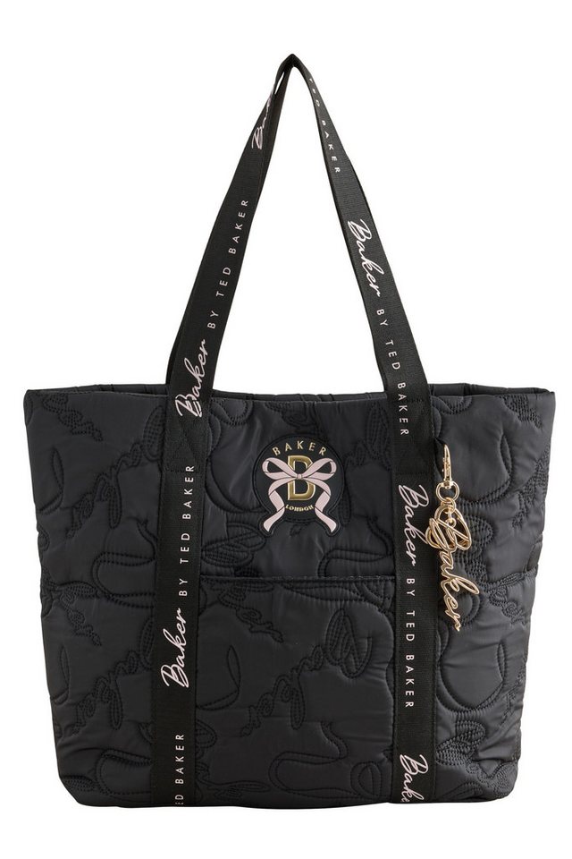 Baker by Ted Baker Einkaufsbeutel Baker by Ted Baker Tragetasche in Steppoptik Bild 3