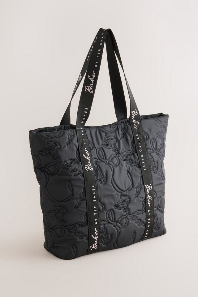 Baker by Ted Baker Einkaufsbeutel Baker by Ted Baker Tragetasche in Steppoptik Bild 5