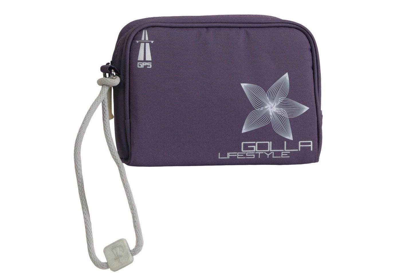 GOLLA Navigationstasche Navi-Tasche GPS Case Etui Schutz-Hülle Etui Lila, Aufbewahrung für 4,3" Navi Navigation Gerät auch Fahrrad-Navi E-Bike