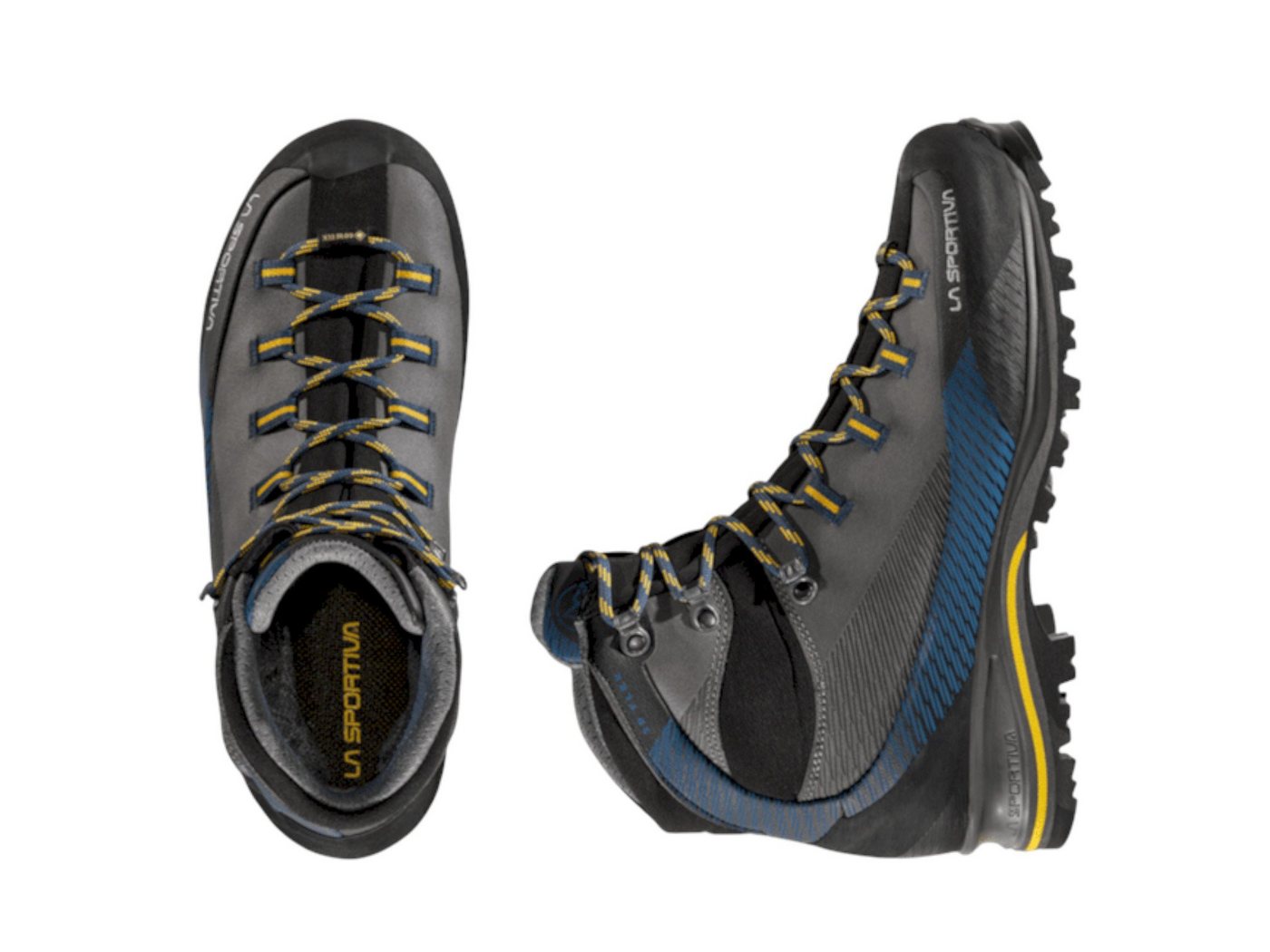 La Sportiva Trango Trk Leather GTX (Leder, wasserdicht) carbongrau/alpine Herren Wanderschuh Bild 5