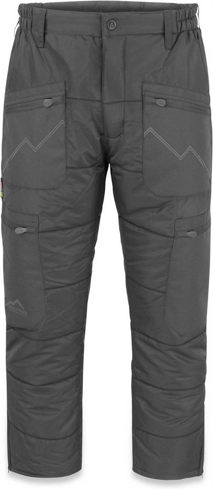 normani Thermohose Herren Thermohose Jirishanca Wasserdichte Winterhose Skihose wattierte Outdoorhose mit Taschen Bild 4